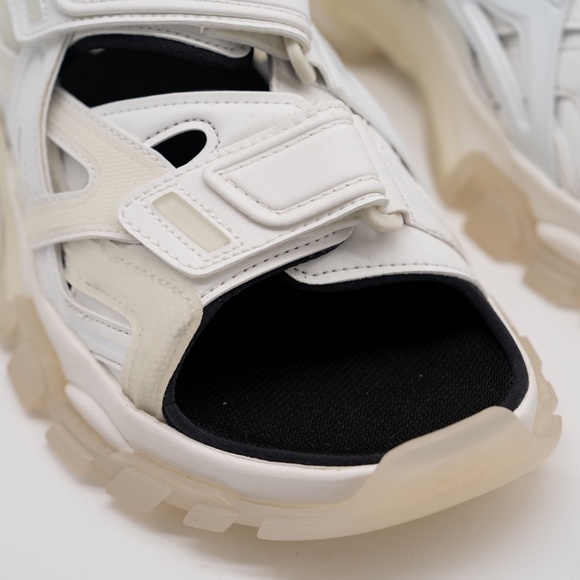size 42 - Balenciaga Track Sandals White Black Clear Soles main image 4